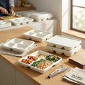 Eco Corp 5 Compartment Trays - 100% certified compostable