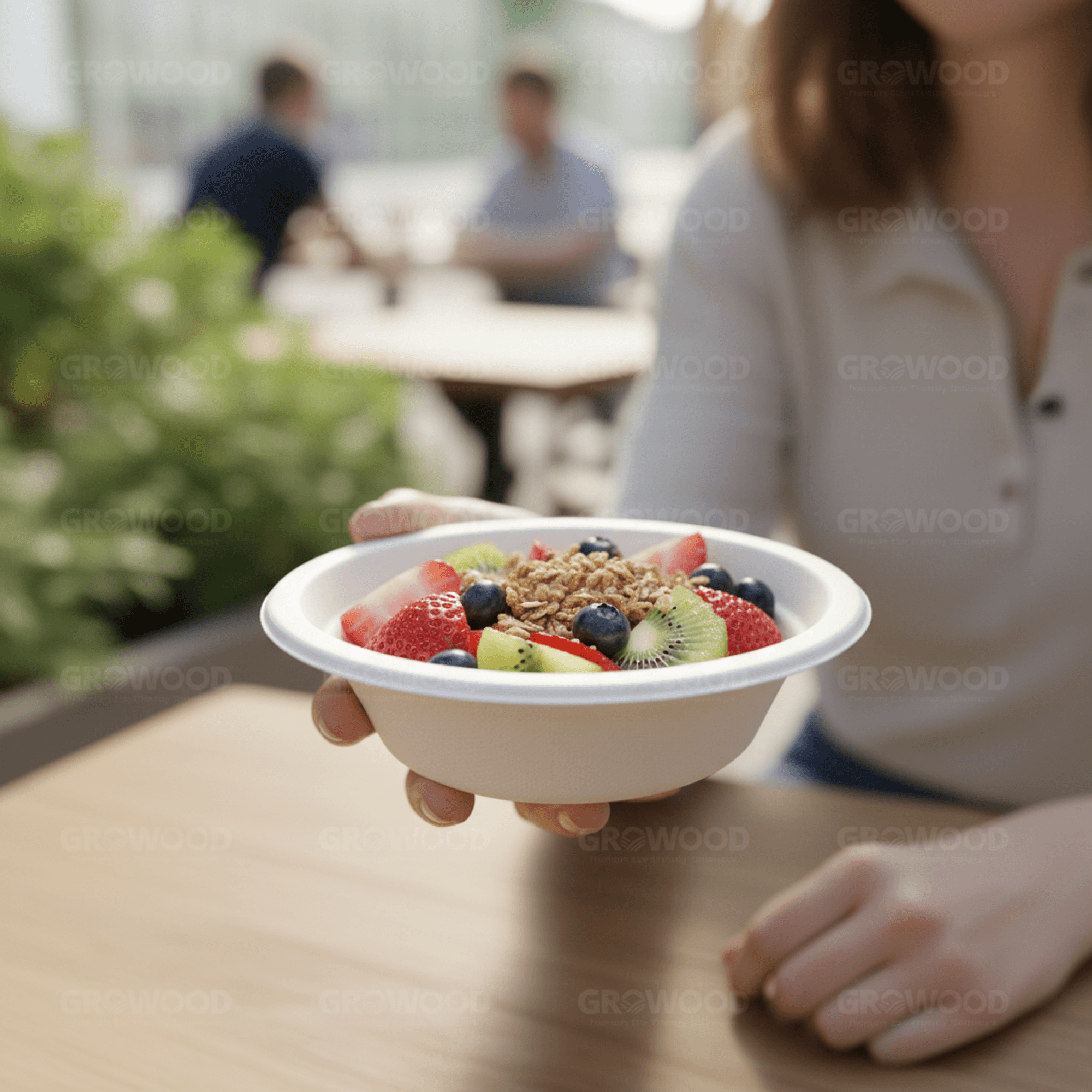 Planet Eco 12 OZ/360 ML Sugarcane Bagasse Bowl – Compostable Disposable Bowl