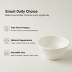 Planet Eco Corp 6 oz Compostable Small Bowls, Fruits Dessert Dip Bowl, Sugarcane Bagasse, PFAS-Free, Plastic-Free, Microwave & Freezer Safe