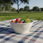 Planet Eco Corp 6 oz Compostable Small Bowls, Fruits Dessert Dip Bowl, Sugarcane Bagasse, PFAS-Free, Plastic-Free, Microwave & Freezer Safe