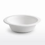 Planet Eco Corp 8 oz Compostable Small Bowls for sides sauces condiments kids meal, Sugarcane Bagasse, PFAS-Free, Plastic-Free, Microwave & Freezer Safe
