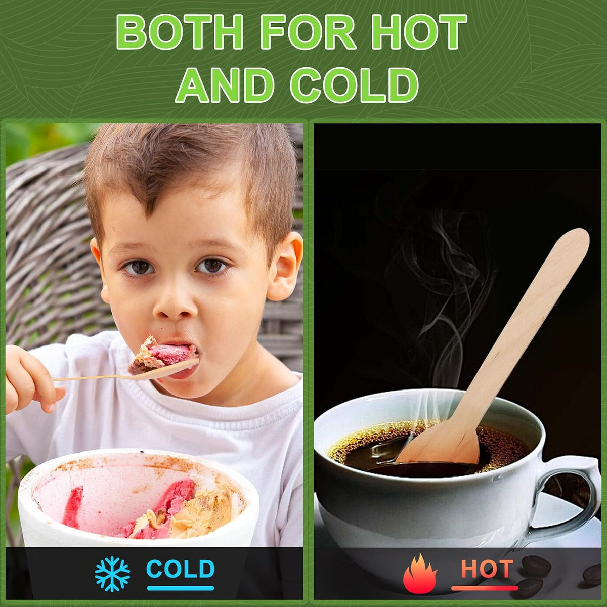 Planet Eco Corp | Strong Bagasse Table Spoons | Compostable, Biodegradable & Plastic-Free