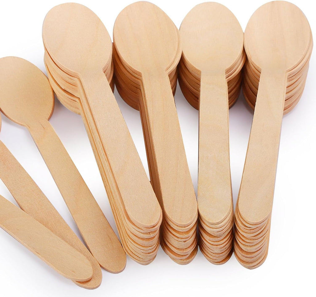 Planet Eco Corp | Strong Bagasse Table Spoons | Compostable, Biodegradable & Plastic-Free