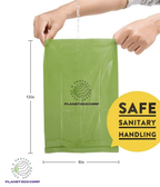 Planet Eco Biodegradable Poop Bags, Compostable Waste Bags for , Leak-Resistant &amp; Durable Pet Waste Bags, Eco-Friendly Poop Bags for Walks, Parks &amp; Daily Cleanup
